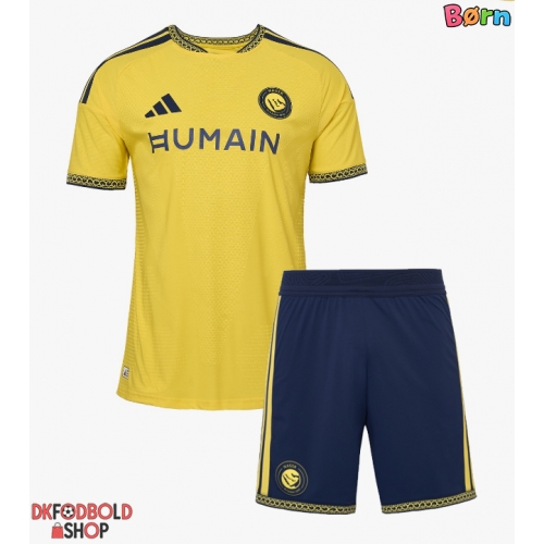 Al-Nassr Cristiano Ronaldo #7 Hjemmebanesæt Børn 2026-27 Kort ærmer (+ korte bukser)